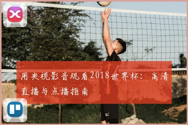用央视影音观看2018世界杯：高清直播与点播指南